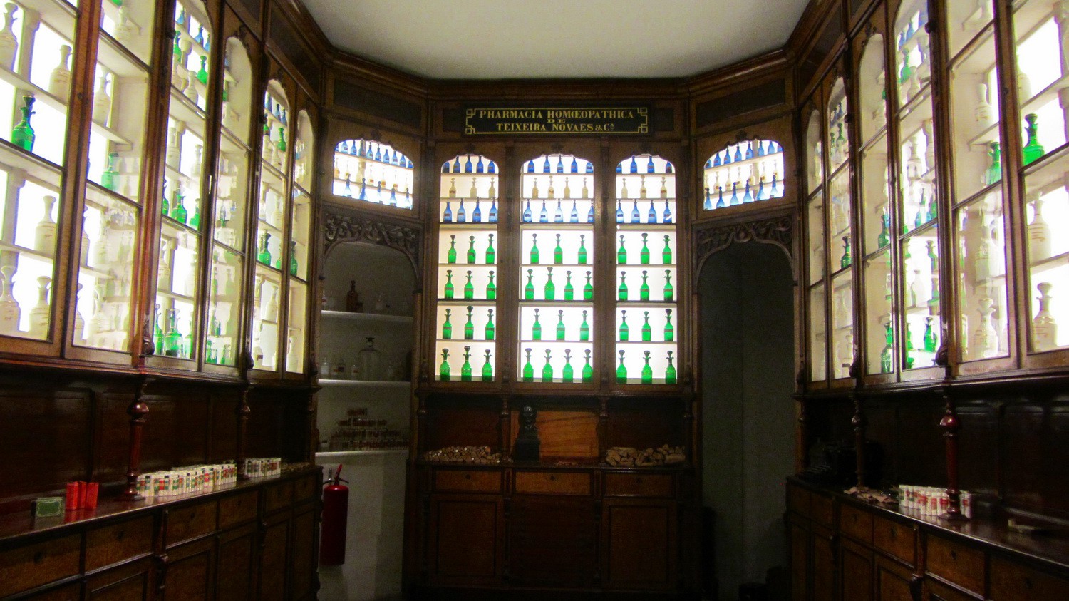 Pharmacy Teixeira Novaes in the Museu Historico Nacional